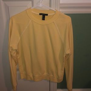 Yellow Forever 21 Sweatshirt